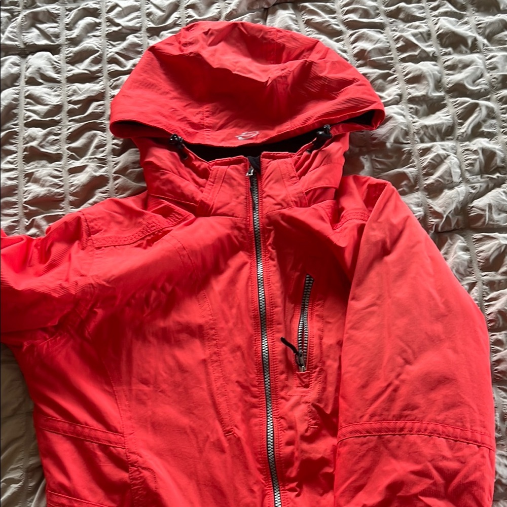 Orange Obermeyer Ski Jacket